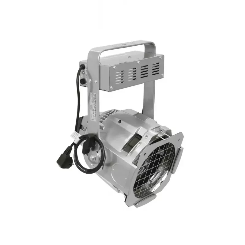 Sliežu ceļa prožektors Eurolite 41600130 G12 LED iekštelpām, apaļš, sudraba
