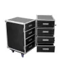 Ripu kaste Roadinger 3012643D saplāksnis melna 1150x470x880 mm