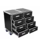Ripu kaste Roadinger 3012643D saplāksnis melna 1150x470x880 mm