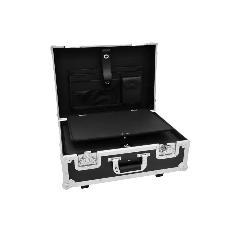 Flight case Roadinger 3012622A Saplāksnis Melns Sudrabs 7.72 kg