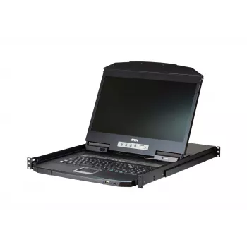 ATEN CL3116 16P LCD KVM slēdzis, īss dziļums, 47 cm (18.5 inch), 1366x768