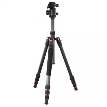 Hama Ramble II Duo Carbon statīvs viedtālrunim/digitālajai kamerai 4 kājas 8 kg slodze