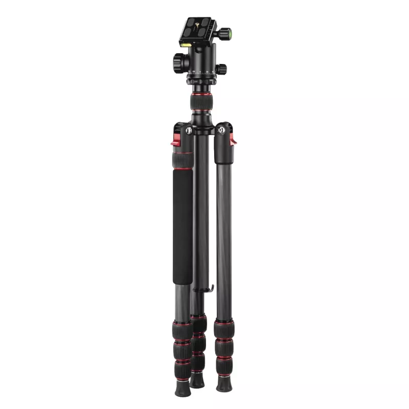 Hama Ramble II Duo Carbon statīvs viedtālrunim/digitālajai kamerai 4 kājas 8 kg slodze