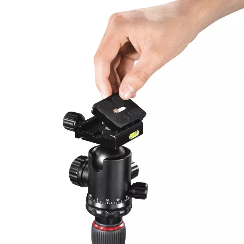 Hama Ramble II Duo Carbon statīvs viedtālrunim/digitālajai kamerai 4 kājas 8 kg slodze
