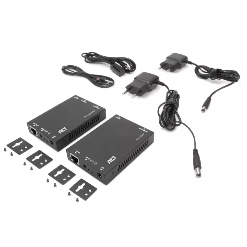HDMI over CAT Extender Set ACT AC7852 — HDMI signāla pagarinājums līdz 150 m pa CAT5e