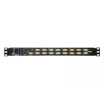 ATEN CL5716iM 16-portu LCD KVM slēdzis ar IP piekļuvi (USB/PS/2 VGA) 17 inch