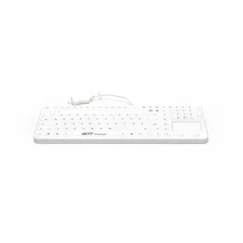 Tastatūra GETT Cleantype Prime Touch+ USB Šveices balta