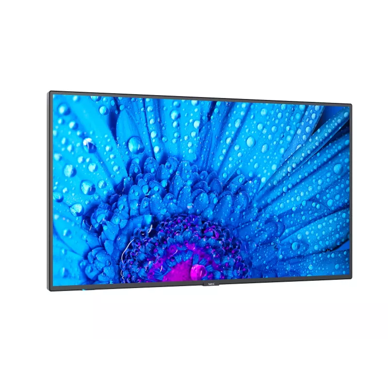 NEC MultiSync M491 digitālās izkārtnes plakanais panelis 124.5 cm (49 collas) IPS 500 cd/m² 4K Ultra HD Melns 24/7