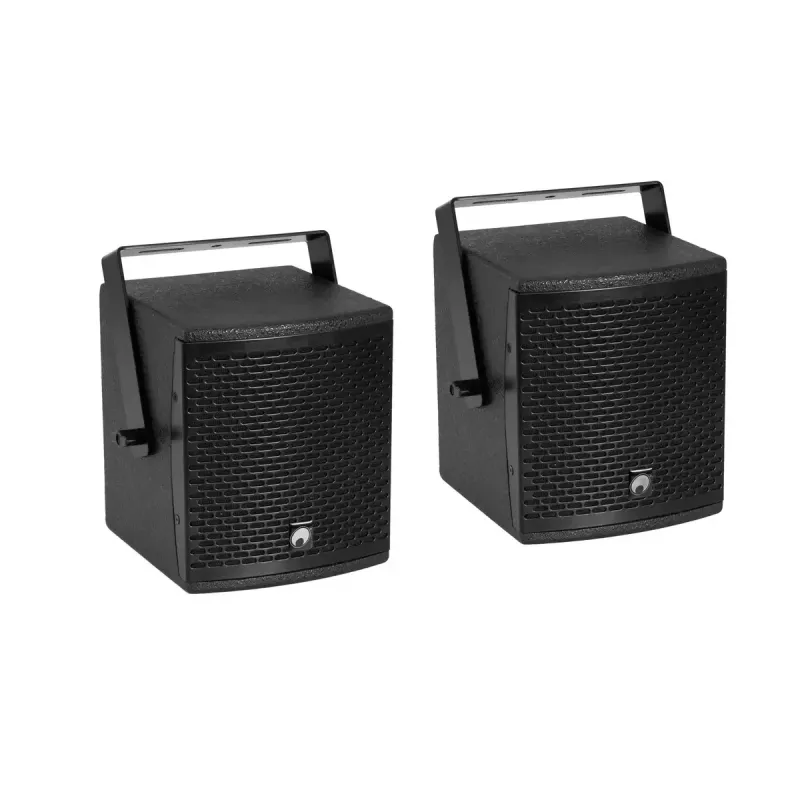 Skaļruņu komplekts Omnitronic 20000757 Melns Vadu & Bezvadu 130 W