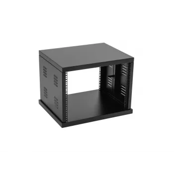 Brīvi stāvošs statīvs Roadinger 30103166 8U ietilpība 50 kg Melns