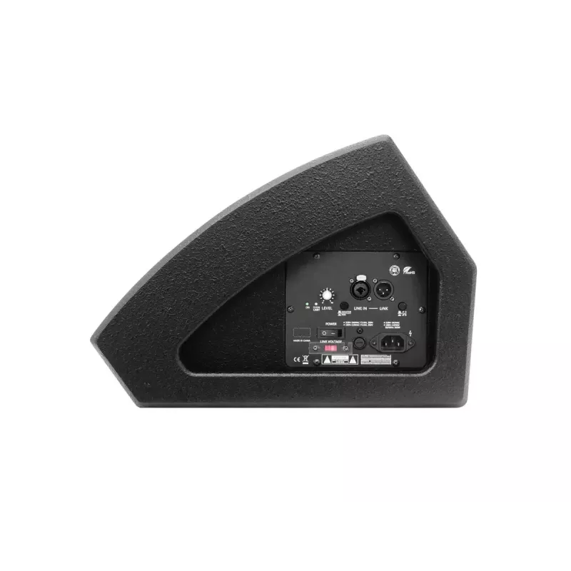 Wedge monitorskaņa Omnitronic 11038035 2-virzienu 150W RMS Melna