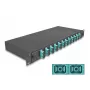 Šķiedru optikas sadales kārba DeLOCK 67007 Melns Metāls 482x220x44mm