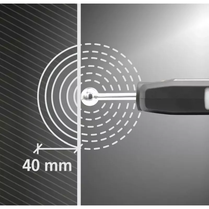 Laserliner MultiWet-Finder Plus elektroniskais mitruma mērītājs melns balts digitālais displejs
