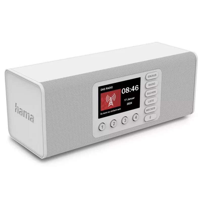 Personālais radio Hama DR2002 DAB DAB+ FM 10W TFT Displejs