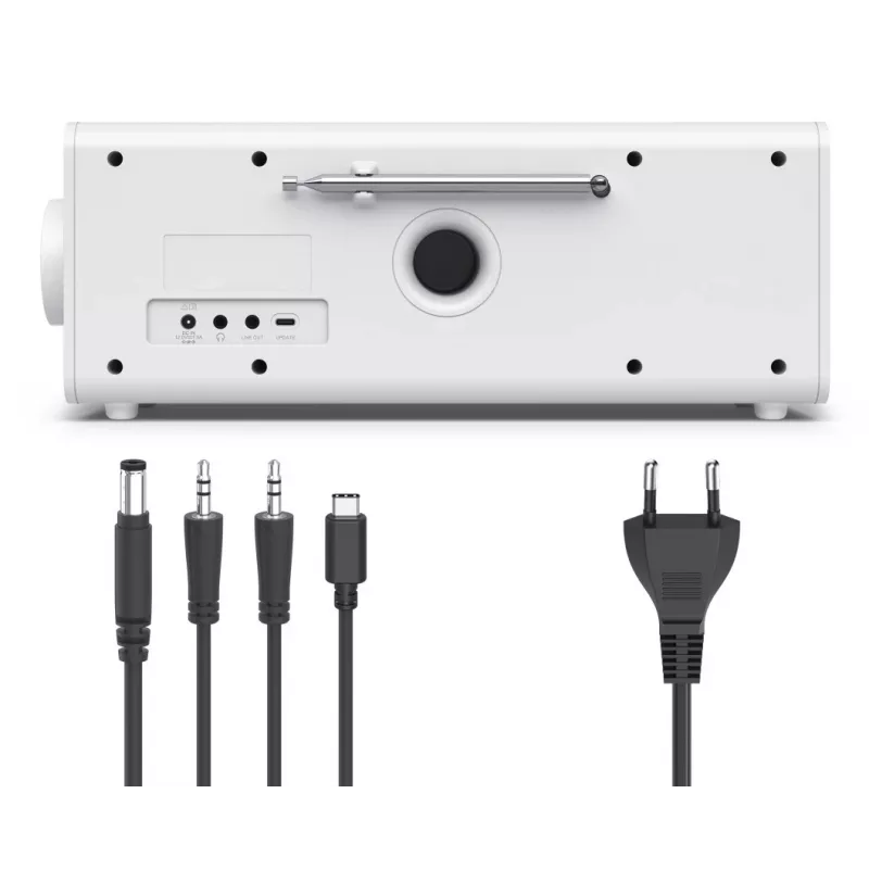 Personālais radio Hama DR2002 DAB DAB+ FM 10W TFT Displejs