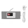 Personālais radio Hama DR2002 DAB DAB+ FM 10W TFT Displejs