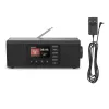 Personīgais radio Hama DR2002 digitālais uztvērējs DAB DAB+ FM 10W