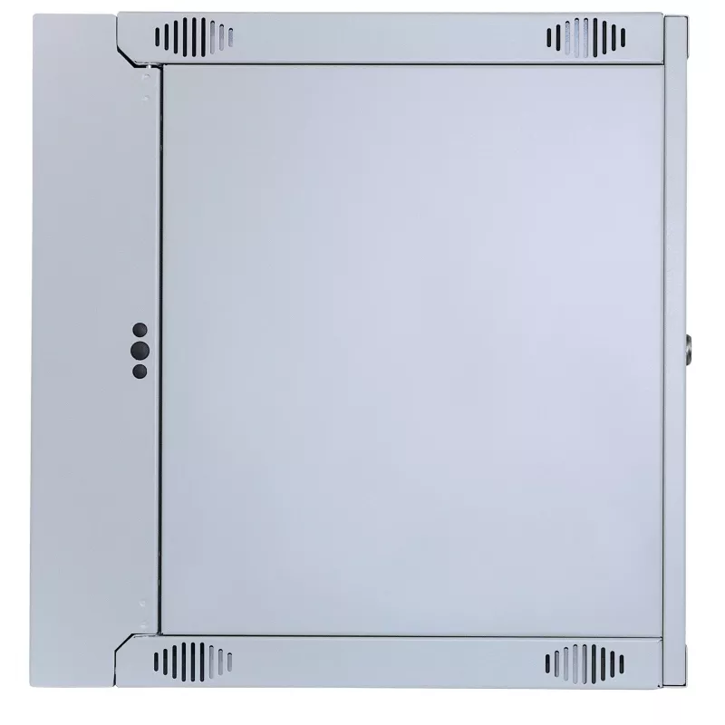 Intellinet 19 inch tīkla skapis - sienas montāža (divsekciju šarnīra izvēršana), 15U, 450mm dziļš, pelēks, plakanpakotne, max 30kg