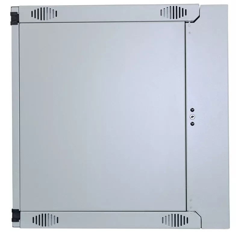 Intellinet 19 inch tīkla skapis - sienas montāža (divsekciju šarnīra izvēršana), 15U, 450mm dziļš, pelēks, plakanpakotne, max 30kg