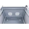 Intellinet 19 inch tīkla skapis - sienas montāža (divsekciju šarnīra izvēršana), 15U, 450mm dziļš, pelēks, plakanpakotne, max 30kg