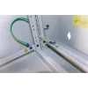 Intellinet 19 inch tīkla skapis - sienas montāža (divsekciju šarnīra izvēršana), 15U, 450mm dziļš, pelēks, plakanpakotne, max 30kg