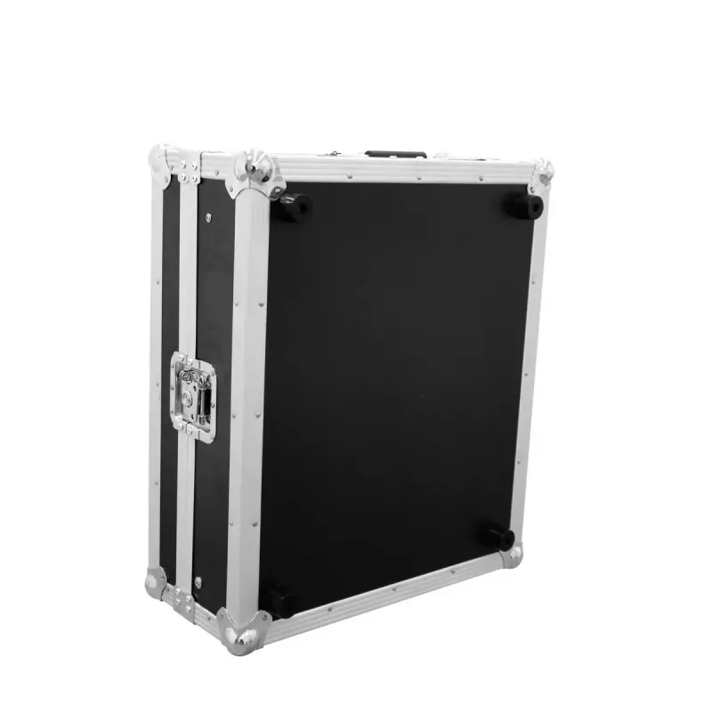 Flight case Roadinger 3011157D Melns Sudrabs