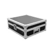 Flight case Roadinger 3011157D Melns Sudrabs