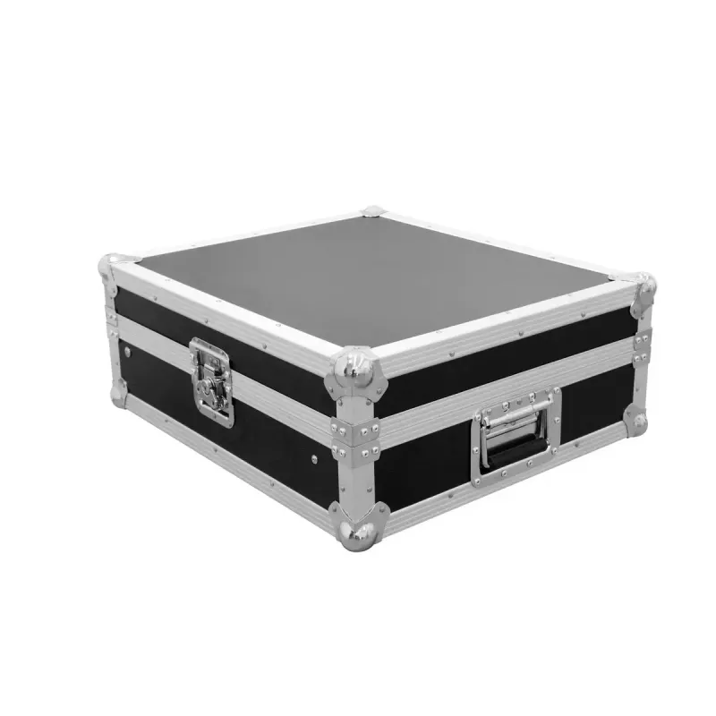Flight case Roadinger 3011157D Melns Sudrabs