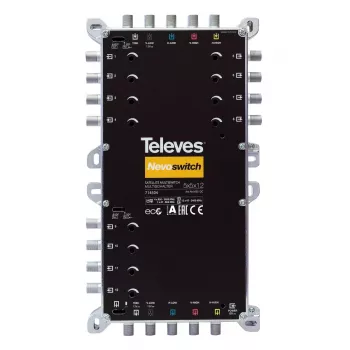 Satelītu multiswitch Televes MS512C