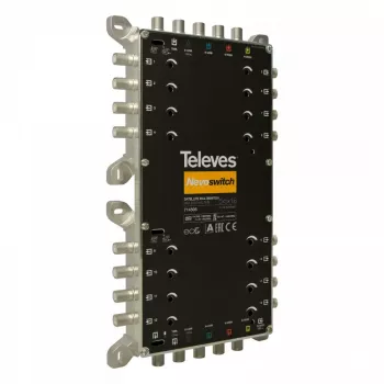Satelītu multiswitch Televes 714505 5 ieejas 16 izejas