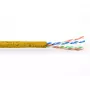 ACT CAT6 U/UTP vīts vads dzeltenā krāsā 305 m