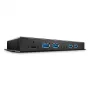 Lindy 7 Portu USB 3.2 Gen 2 Metāla Hubs