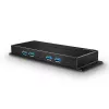 Lindy 7 Portu USB 3.2 Gen 2 Metāla Hubs