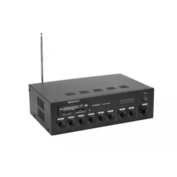 Audio pastiprinātājs Omnitronic 80709606 Performance/stage Melns