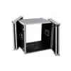Transporta kaste Flight case Roadinger 30107270 MDF Melns Sudrabs 10.6 kg