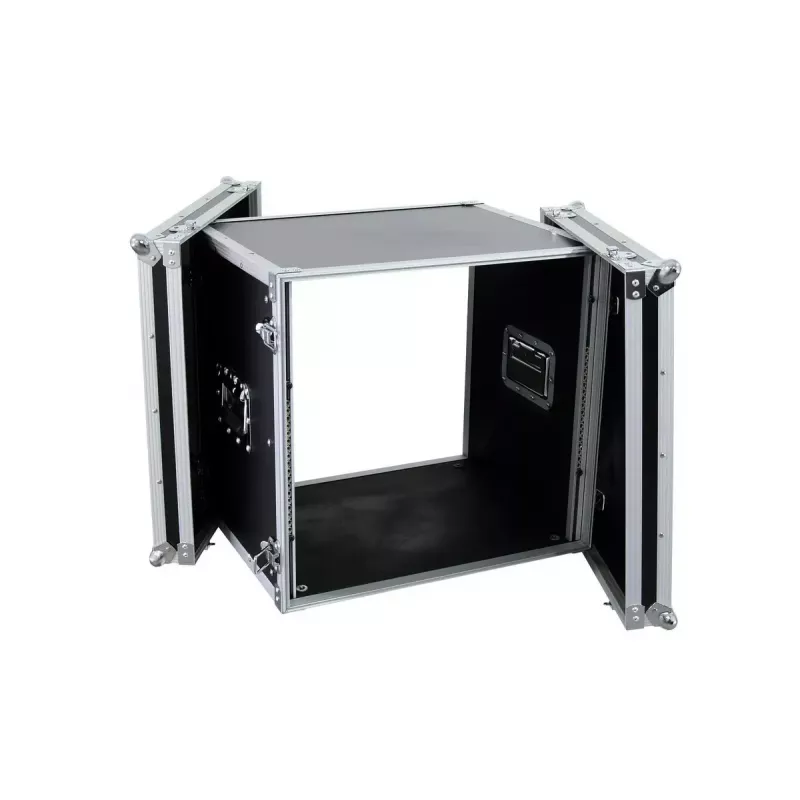 Transporta kaste Flight case Roadinger 30107270 MDF Melns Sudrabs 10.6 kg