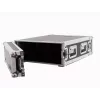 Flight case Roadinger 30109785 saplāksnis melns sudrabs 11,2 kg