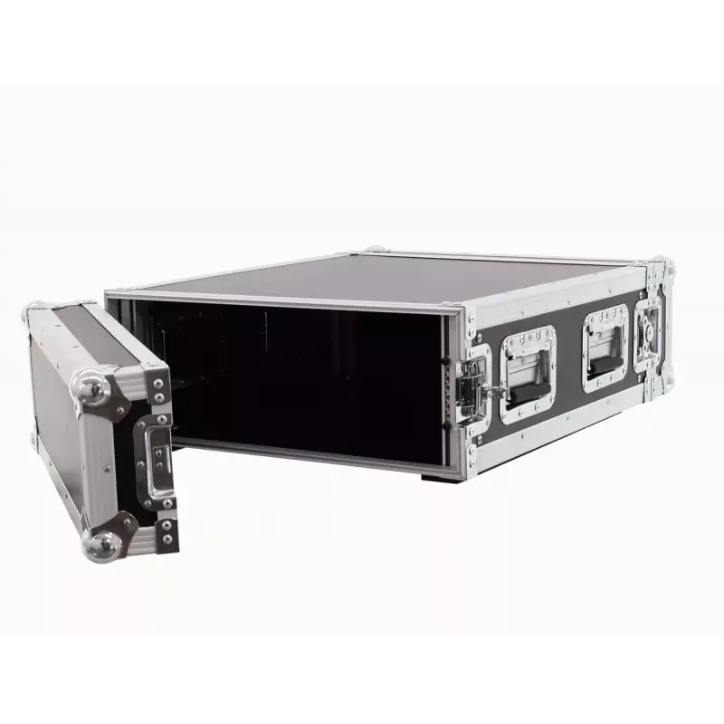 Flight case Roadinger 30109785 saplāksnis melns sudrabs 11,2 kg