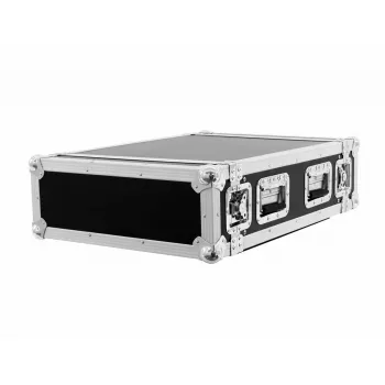 Flight case Roadinger 30109785 saplāksnis melns sudrabs 11,2 kg