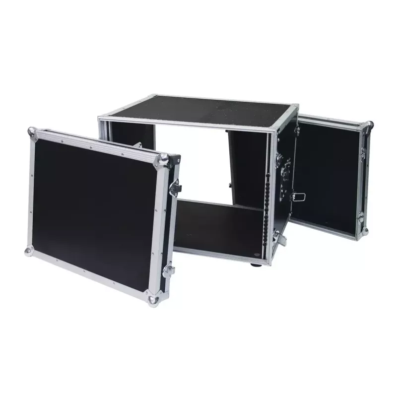 Lidojuma kaste Roadinger 30107260 MDF Melns Sudrabs 9.7 kg