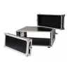 Flight case Roadinger 30107220 MDF Black Silver 6,8 kg