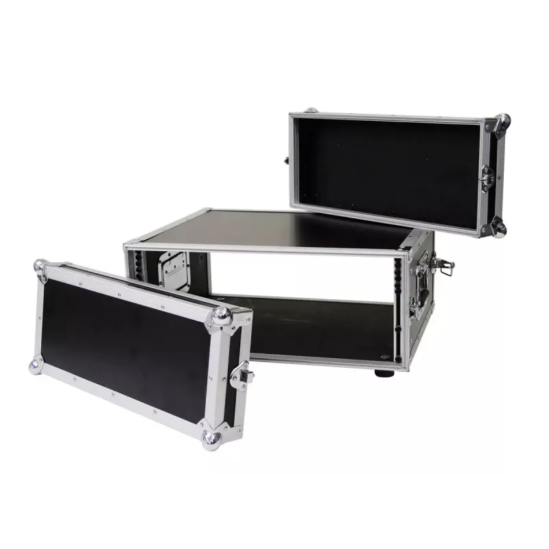 Flight case Roadinger 30107220 MDF Black Silver 6,8 kg
