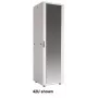 Intellinet 19 inch tīkla skapis - brīvi stāvošs (Basic), 42U, 600x800mm (platums x dziļums), pelēks, plakanpakā, maks. 600kg, viena punkta durvju slēdzene, viena slēdzene uz sānu paneli, lietderīgais dziļums 123 līdz 573mm, statnis, IP20, tērauds