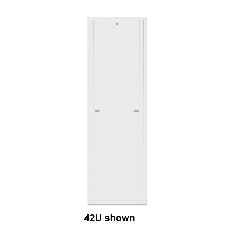 Intellinet 19 inch tīkla skapis - brīvi stāvošs (Basic), 42U, 600x800mm (platums x dziļums), pelēks, plakanpakā, maks. 600kg, viena punkta durvju slēdzene, viena slēdzene uz sānu paneli, lietderīgais dziļums 123 līdz 573mm, statnis, IP20, tērauds
