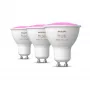 Philips Hue White and colour ambience GU10 – viedais prožektors – (3 iepakojumā)
