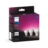 Philips Hue White and colour ambience GU10 – viedais prožektors – (3 iepakojumā)