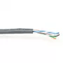 ACT CAT5E U/UTP PVC masīvs pelēks kabelis 305 m