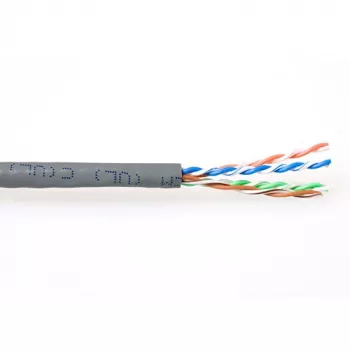 Patch kabelis ACT CAT6 U/UTP Stranded Pelēks 305 m