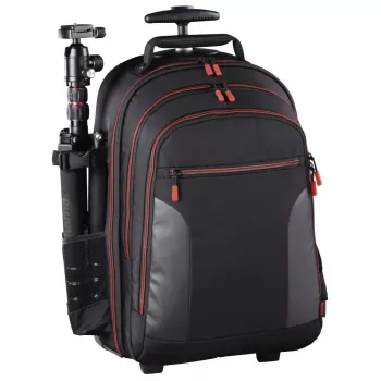 Hama Miami Trolley koferis melns, sarkans