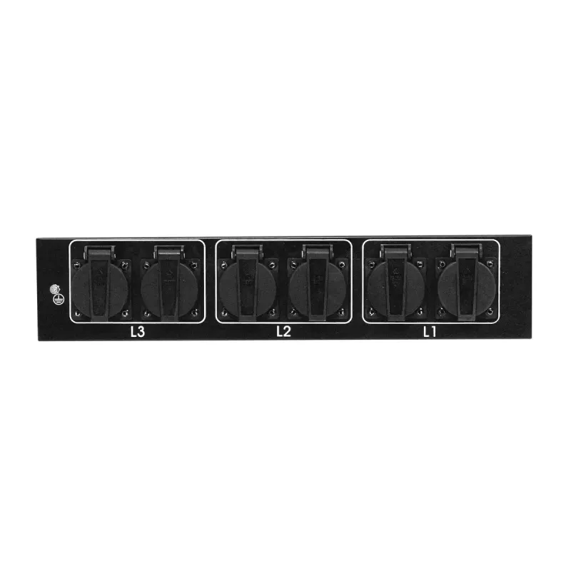 Gaismas sadalītājs Eurolite 30248372 Melns Sarkans 380-400V 50Hz